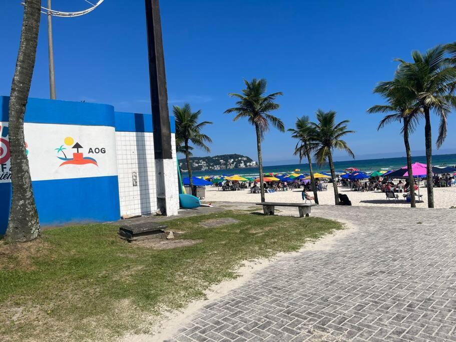 Apartamento Enseada Guaruja Vila Macuco Bagian luar foto